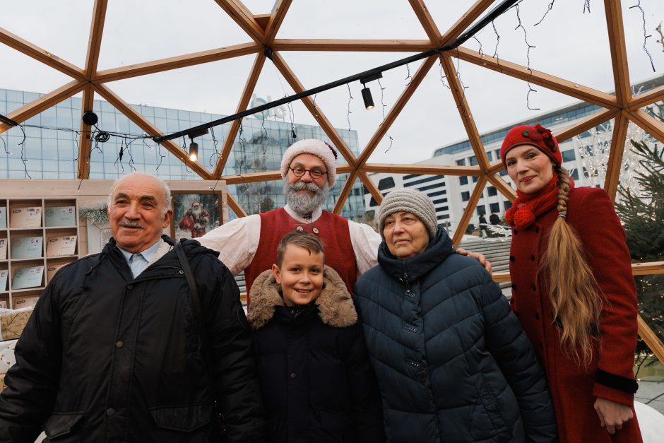 Senelis Kalėda apie šventes Kaune: šiemet elniams buvo sunku nusileisti ant stogų