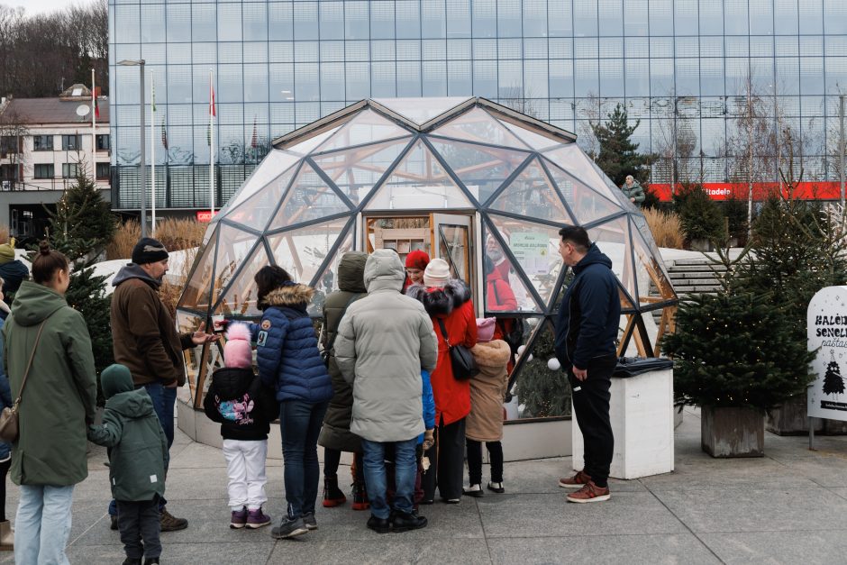 Senelis Kalėda apie šventes Kaune: šiemet elniams buvo sunku nusileisti ant stogų