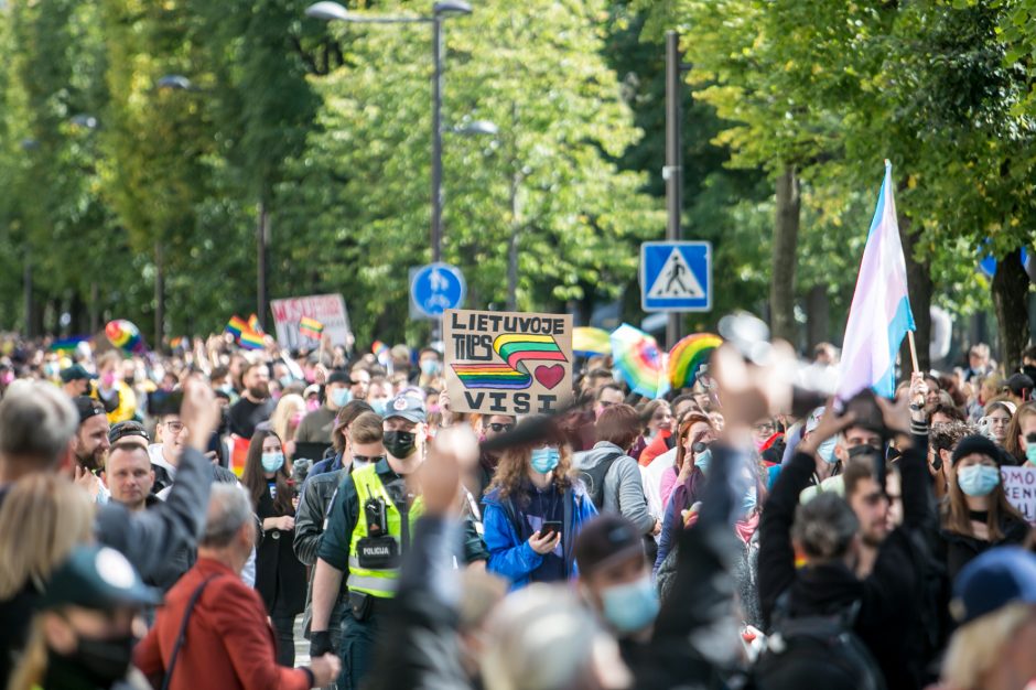 Policija apie neramumus per LGBT eitynes: nukentėjo du žmonės, pradėti penki ikiteisminiai tyrimai