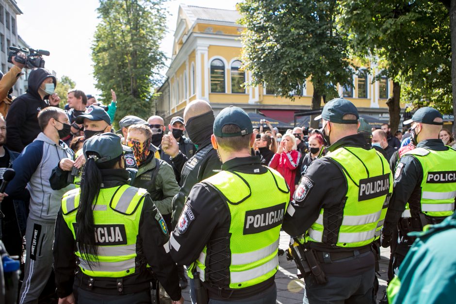 Policija apie neramumus per LGBT eitynes: nukentėjo du žmonės, pradėti penki ikiteisminiai tyrimai