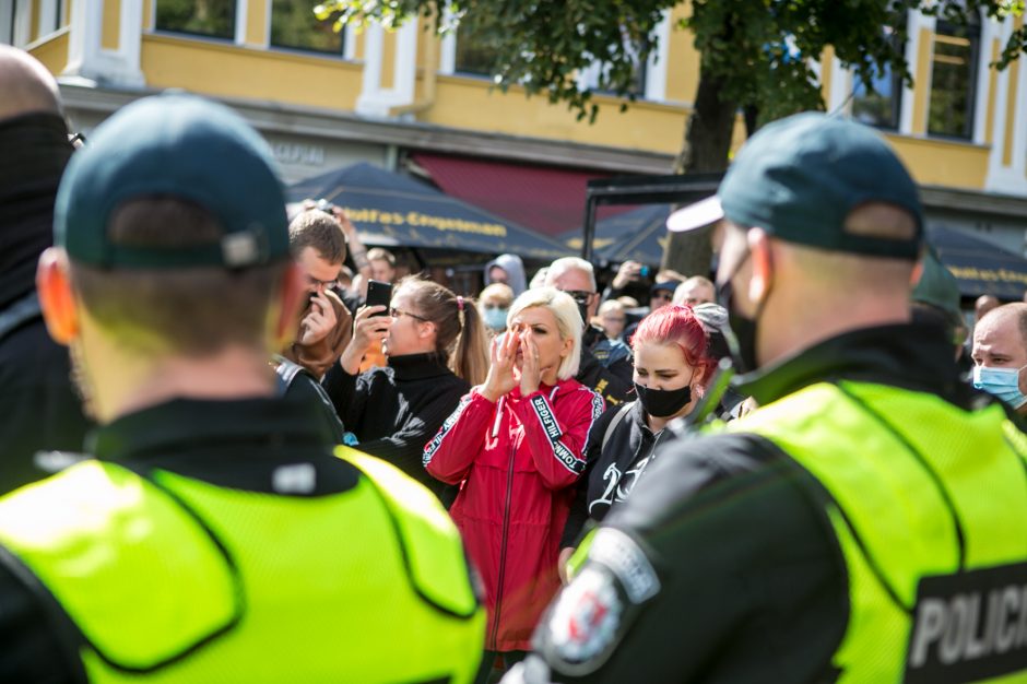 Policija apie neramumus per LGBT eitynes: nukentėjo du žmonės, pradėti penki ikiteisminiai tyrimai