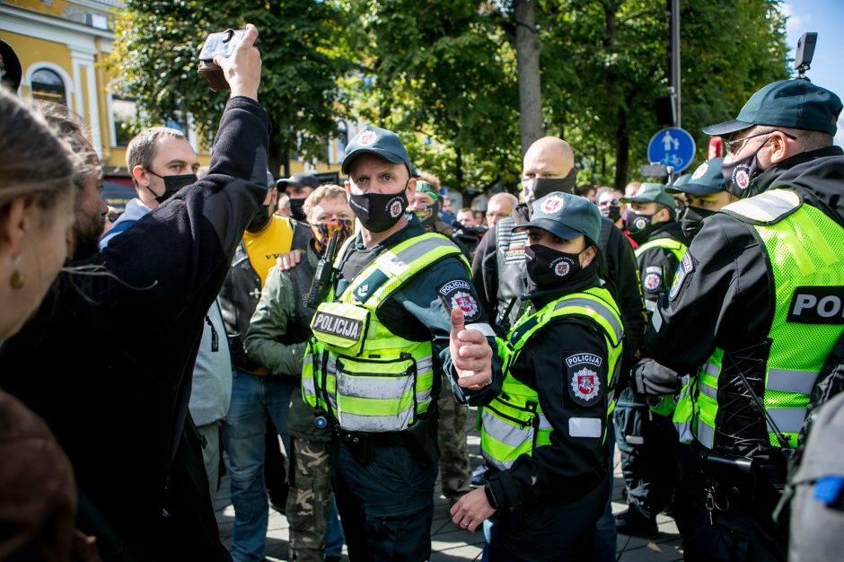 Policija apie neramumus per LGBT eitynes: nukentėjo du žmonės, pradėti penki ikiteisminiai tyrimai