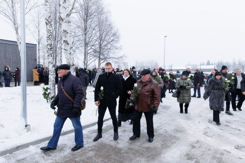 V. Katunskytei – paskutinis artimųjų ir bičiulių „sudie“