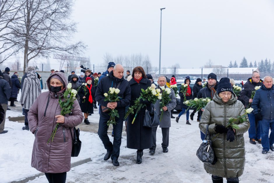 V. Katunskytei – paskutinis artimųjų ir bičiulių „sudie“