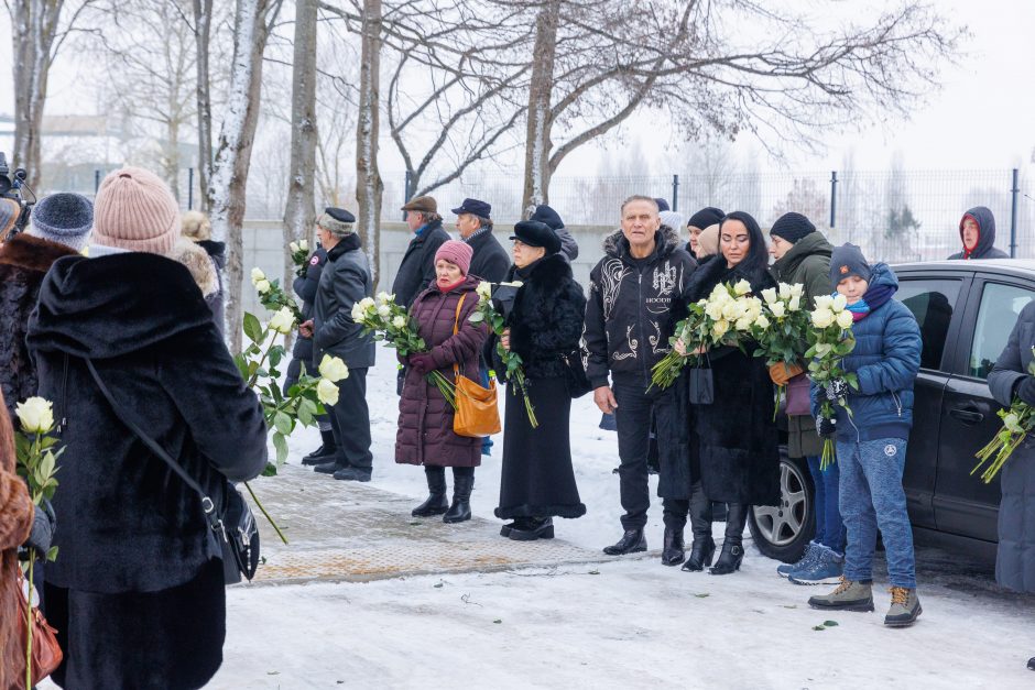 V. Katunskytei – paskutinis artimųjų ir bičiulių „sudie“