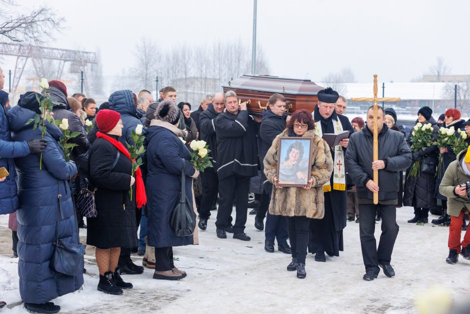 V. Katunskytei – paskutinis artimųjų ir bičiulių „sudie“