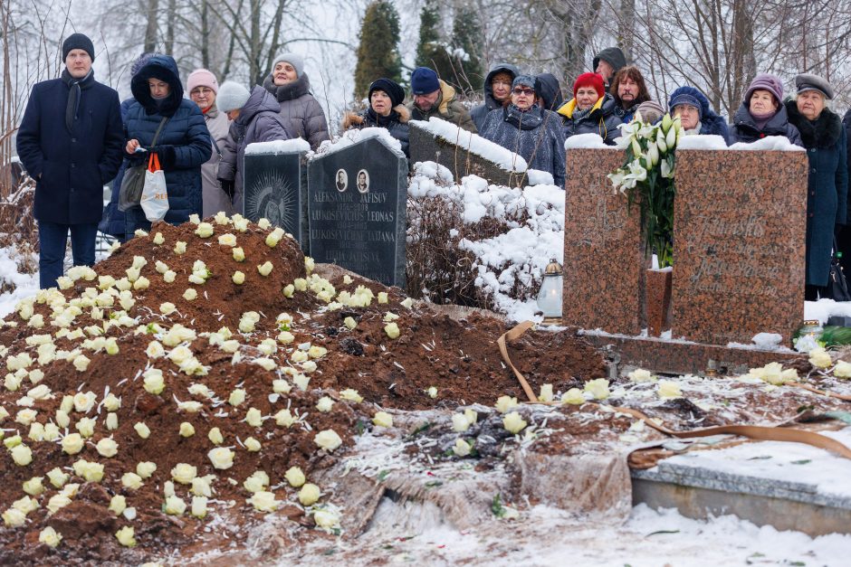 V. Katunskytei – paskutinis artimųjų ir bičiulių „sudie“