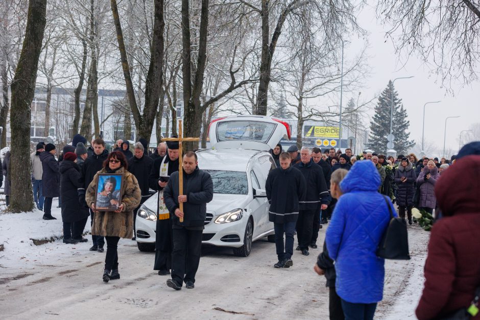 V. Katunskytei – paskutinis artimųjų ir bičiulių „sudie“