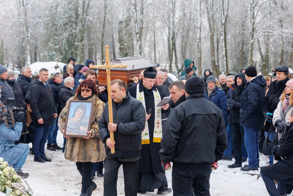 V. Katunskytei – paskutinis artimųjų ir bičiulių „sudie“