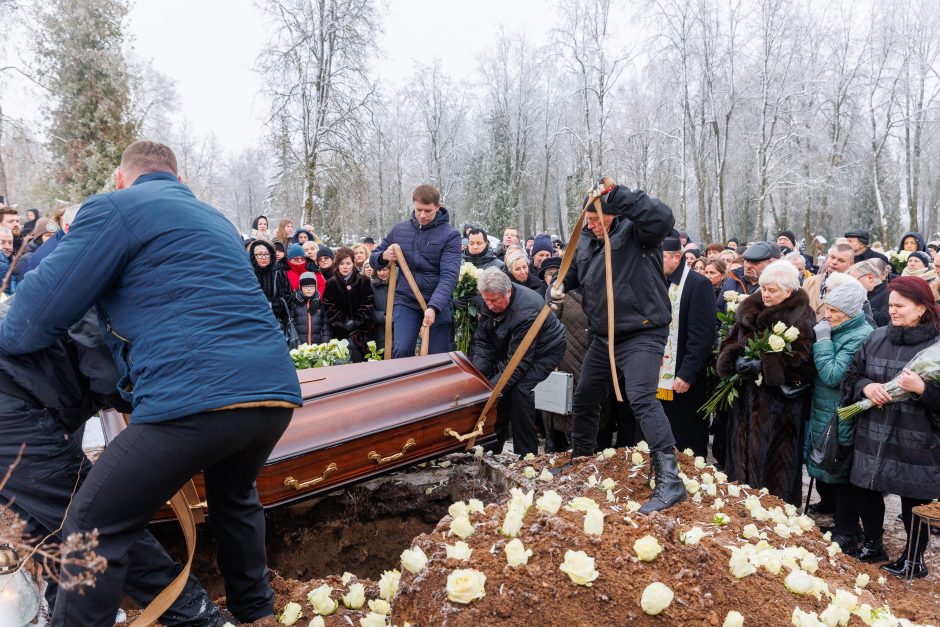 V. Katunskytei – paskutinis artimųjų ir bičiulių „sudie“