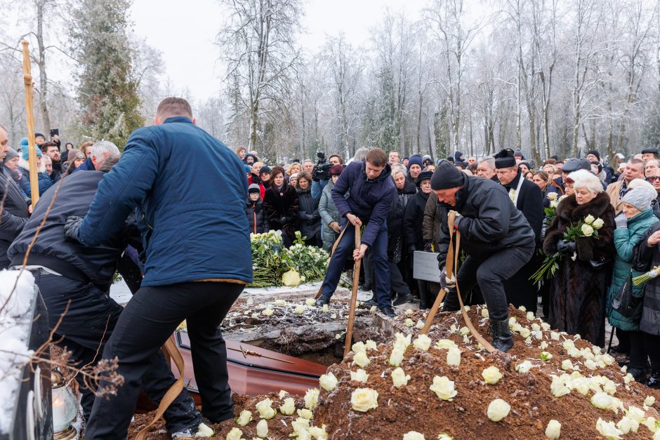 V. Katunskytei – paskutinis artimųjų ir bičiulių „sudie“