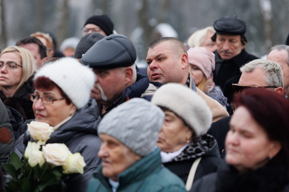 V. Katunskytei – paskutinis artimųjų ir bičiulių „sudie“