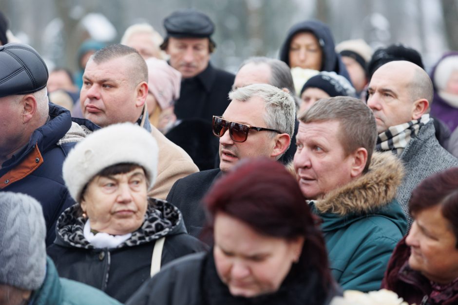 V. Katunskytei – paskutinis artimųjų ir bičiulių „sudie“