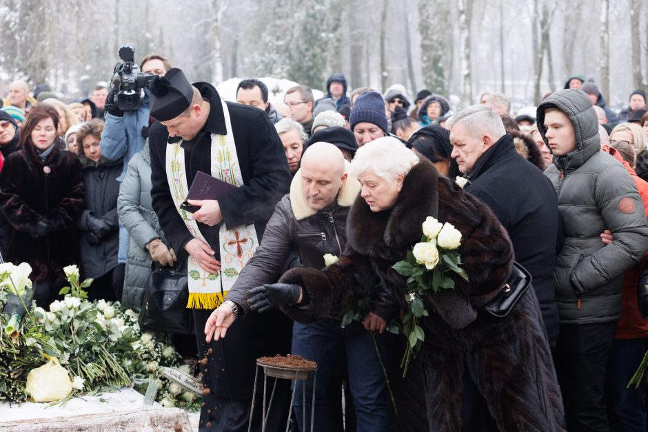 V. Katunskytei – paskutinis artimųjų ir bičiulių „sudie“