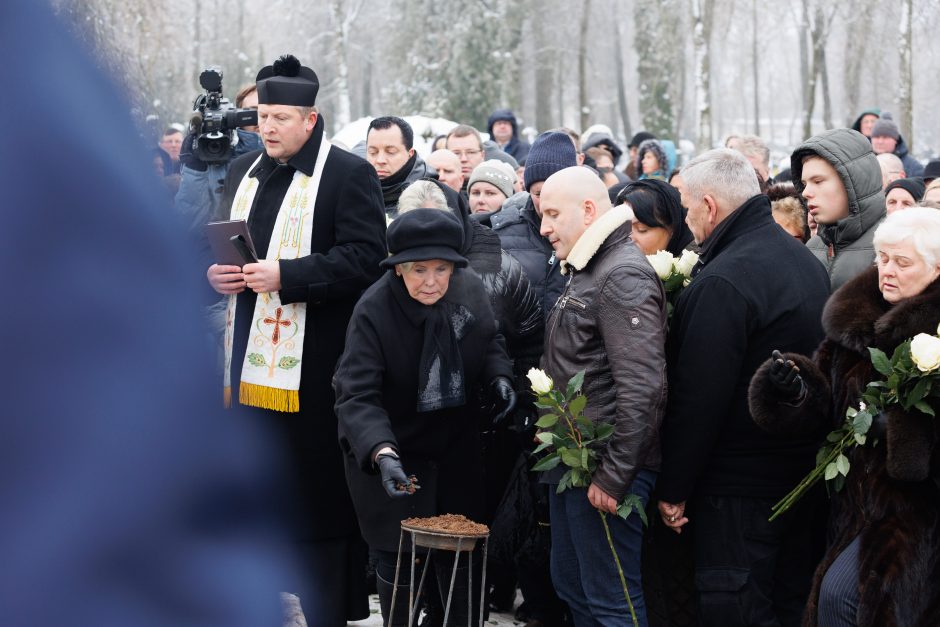 V. Katunskytei – paskutinis artimųjų ir bičiulių „sudie“