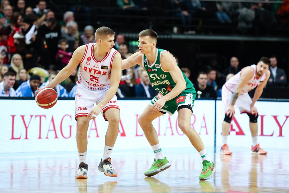 LKL lyderių akistata: varžovų snaiperių nesulaikęs „Žalgiris“ pralaimėjo vilniečiams