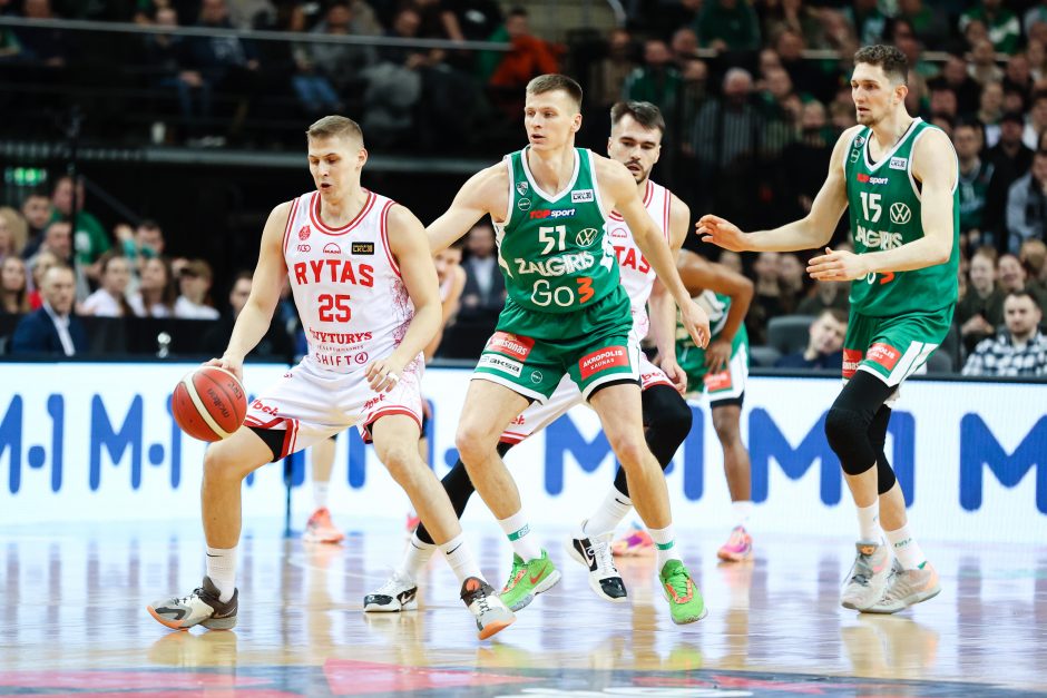 LKL lyderių akistata: varžovų snaiperių nesulaikęs „Žalgiris“ pralaimėjo vilniečiams