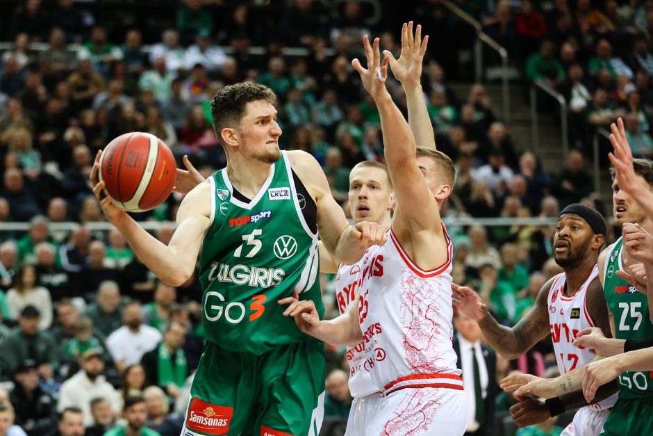 LKL lyderių akistata: varžovų snaiperių nesulaikęs „Žalgiris“ pralaimėjo vilniečiams