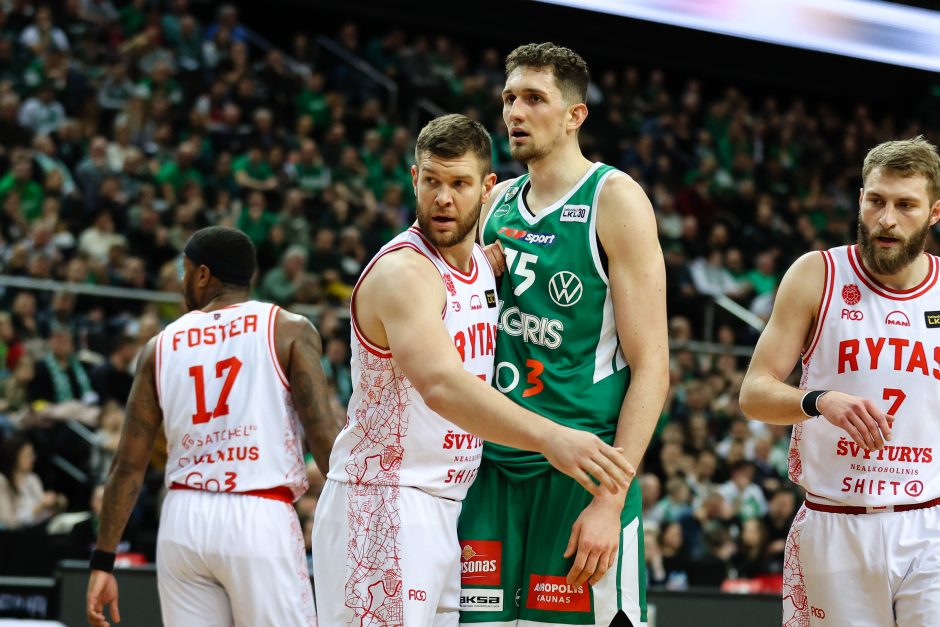 LKL lyderių akistata: varžovų snaiperių nesulaikęs „Žalgiris“ pralaimėjo vilniečiams