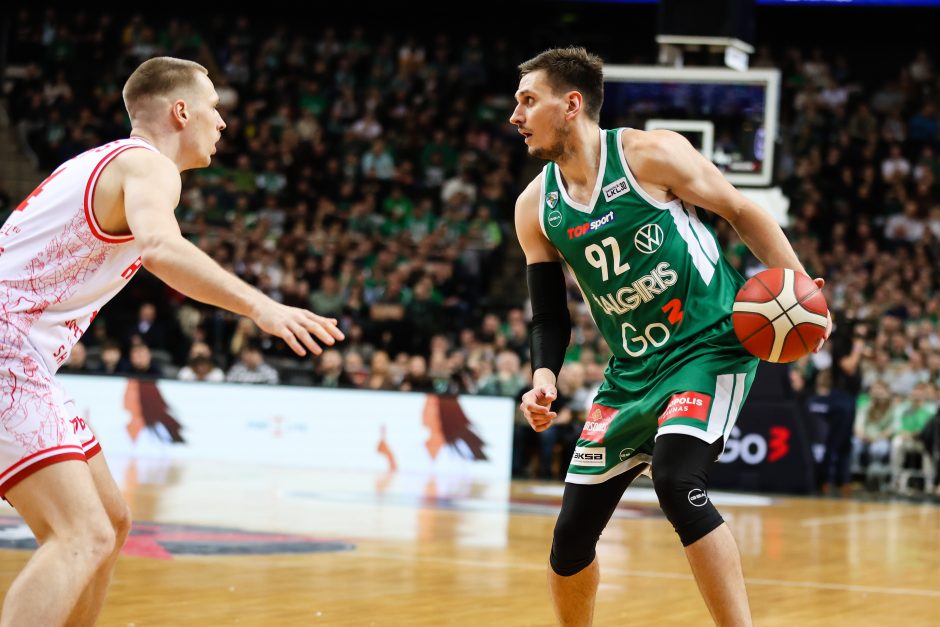 LKL lyderių akistata: varžovų snaiperių nesulaikęs „Žalgiris“ pralaimėjo vilniečiams