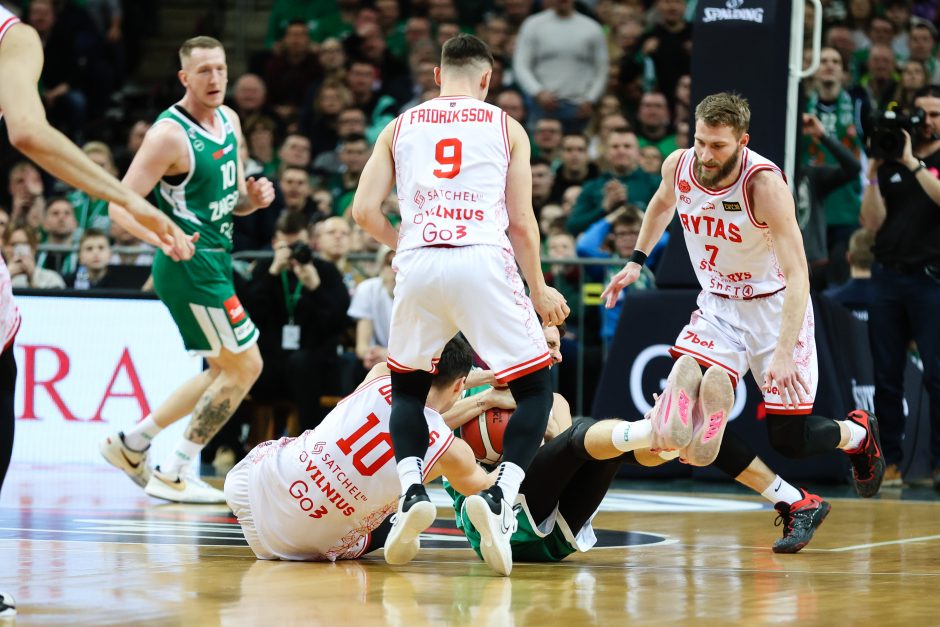 LKL lyderių akistata: varžovų snaiperių nesulaikęs „Žalgiris“ pralaimėjo vilniečiams