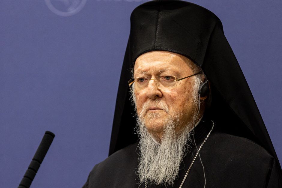 Konstantinopolio patriarchas: Lietuvoje atsiveria galimybė sukurti bažnytinę struktūrą