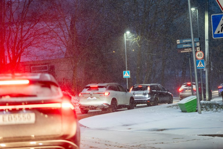 Apie orų maišalynę: Lietuva padalinta į keletą dalių