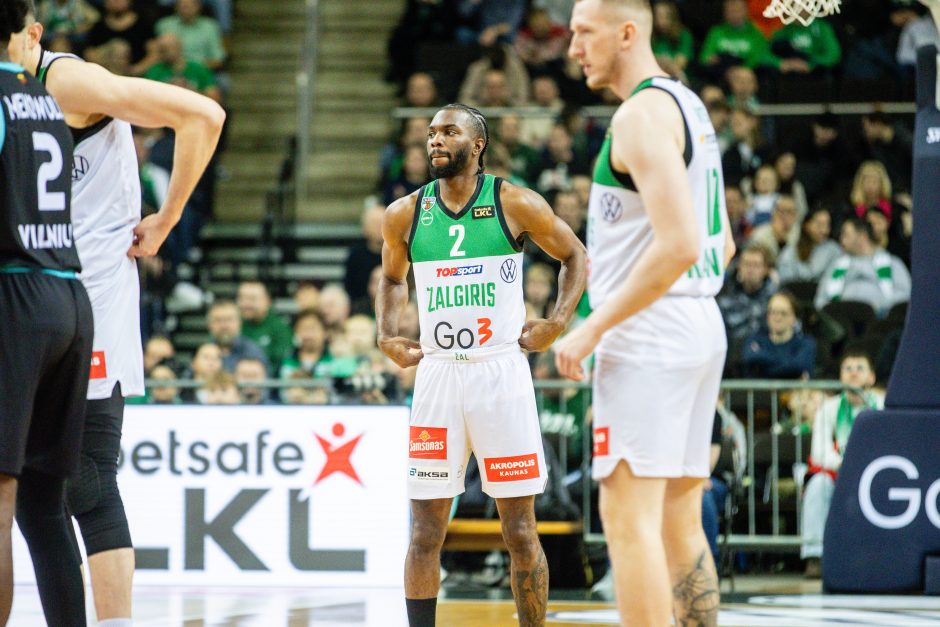 Nepriekaištingai gynęsis „Žalgiris“ pasiekė revanšą prieš „Wolves“