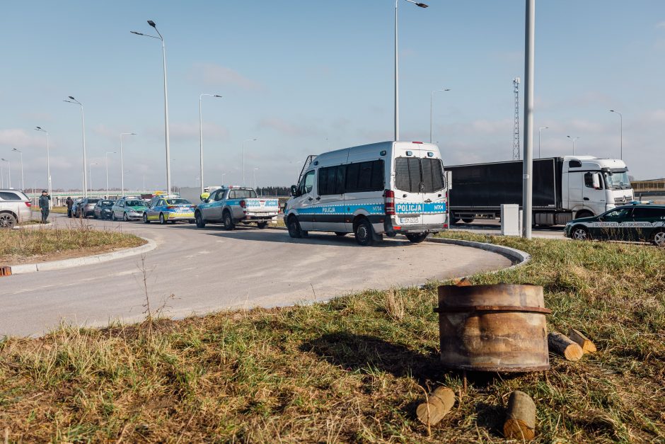 NKVC: Lenkijos ir Lietuvos pasienyje vilkikų eilių nėra, ūkininkų entuziazmas blėsta