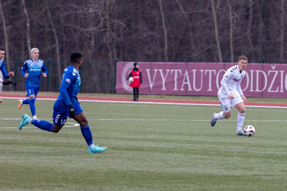 Kauno derbyje triumfavo rajono futbolininkai