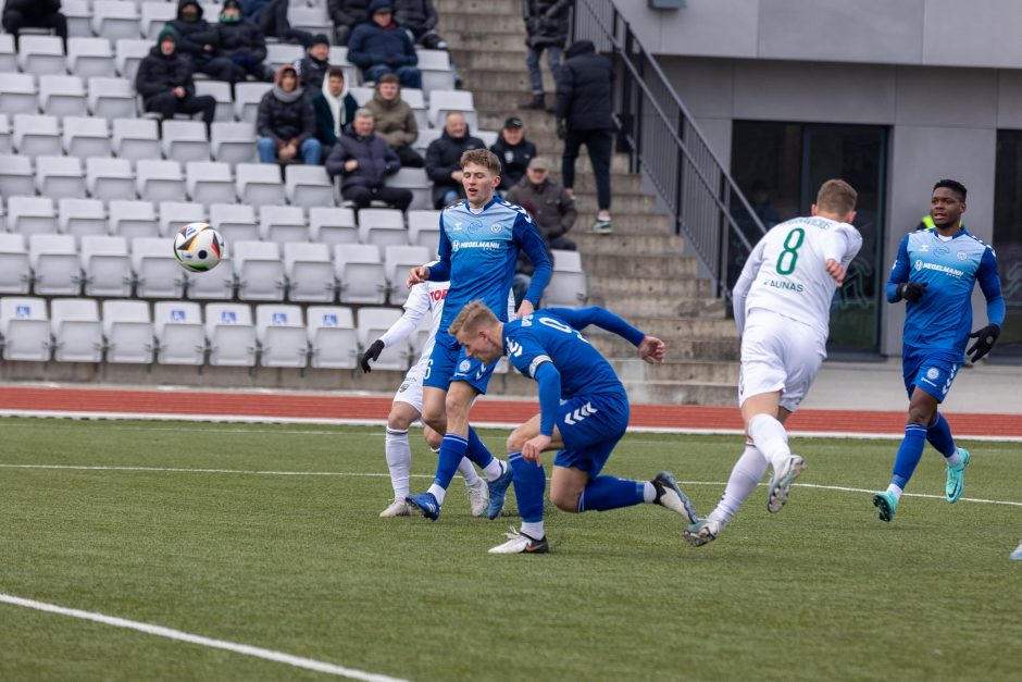 Kauno derbyje triumfavo rajono futbolininkai