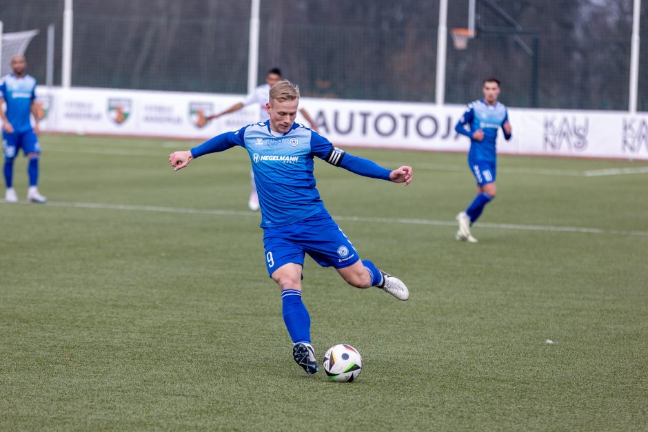 Kauno derbyje triumfavo rajono futbolininkai