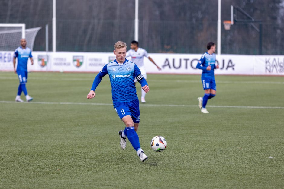 Kauno derbyje triumfavo rajono futbolininkai