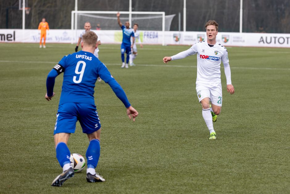 Kauno derbyje triumfavo rajono futbolininkai