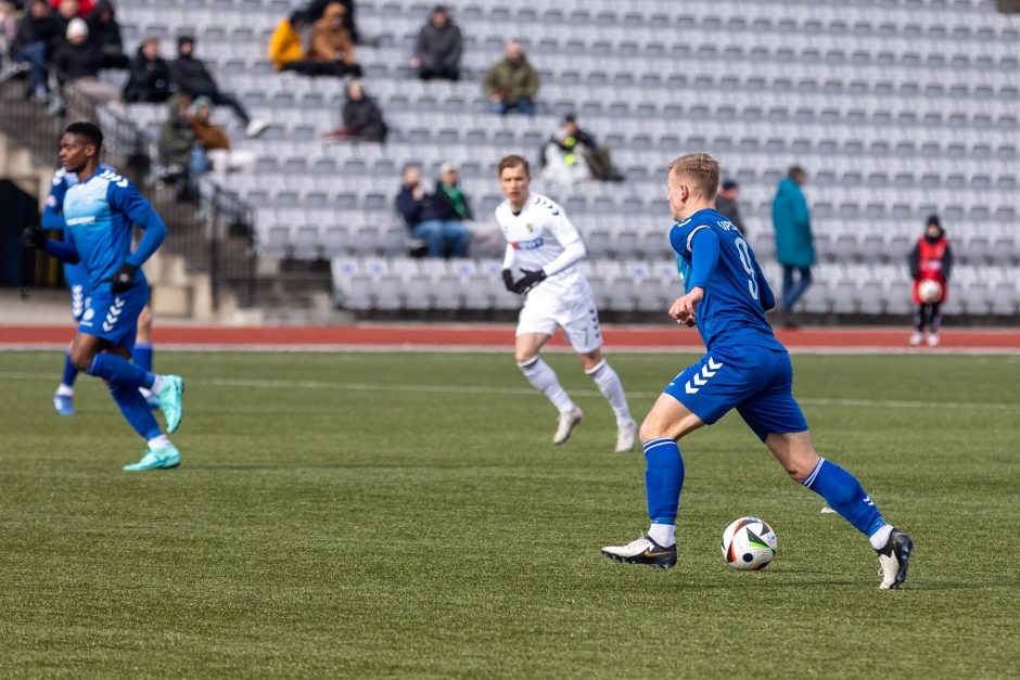 Kauno derbyje triumfavo rajono futbolininkai