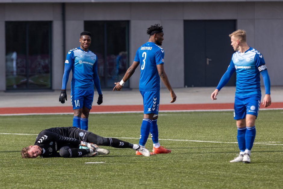 Kauno derbyje triumfavo rajono futbolininkai