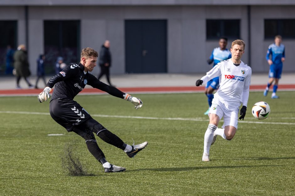 Kauno derbyje triumfavo rajono futbolininkai