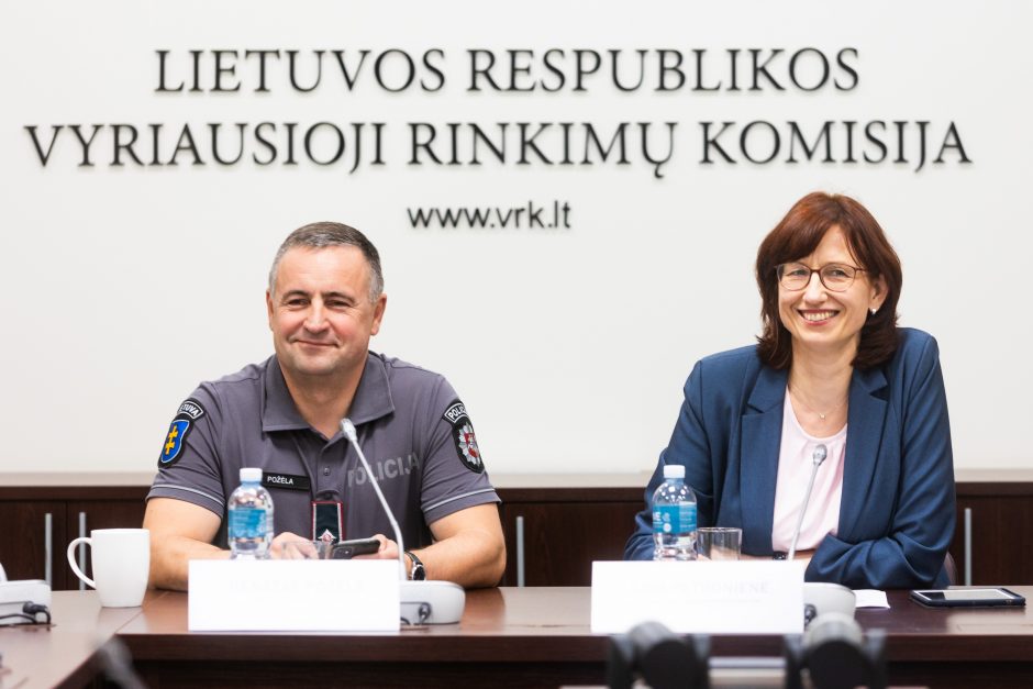 Prezidento rinkimai: VRK ir Lietuvos policijos atstovų konferencija