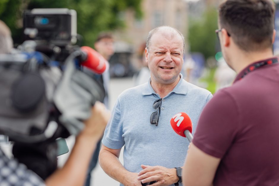 S. Skvernelis balsavo išankstiniuose EP rinkimuose: pats į Briuselį nevyktų