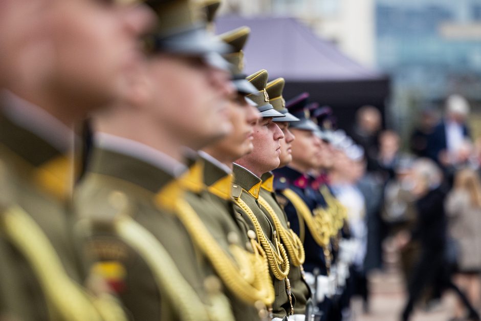 Valstybės vėliavos pakėlimo ceremonija