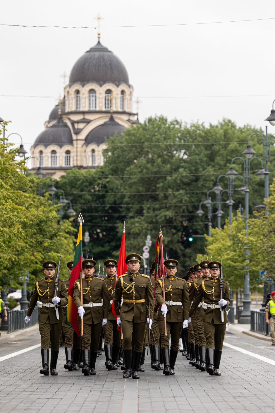 Valstybės vėliavos pakėlimo ceremonija