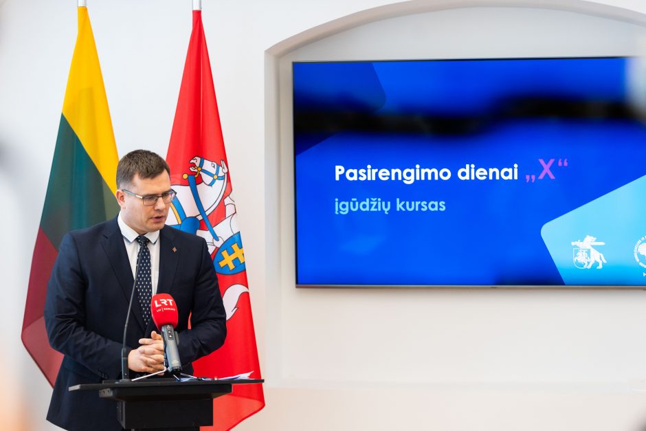 KAM atnaujino pasirengimo dienai „X“ kursus, tikisi per 50 tūkst. dalyvių