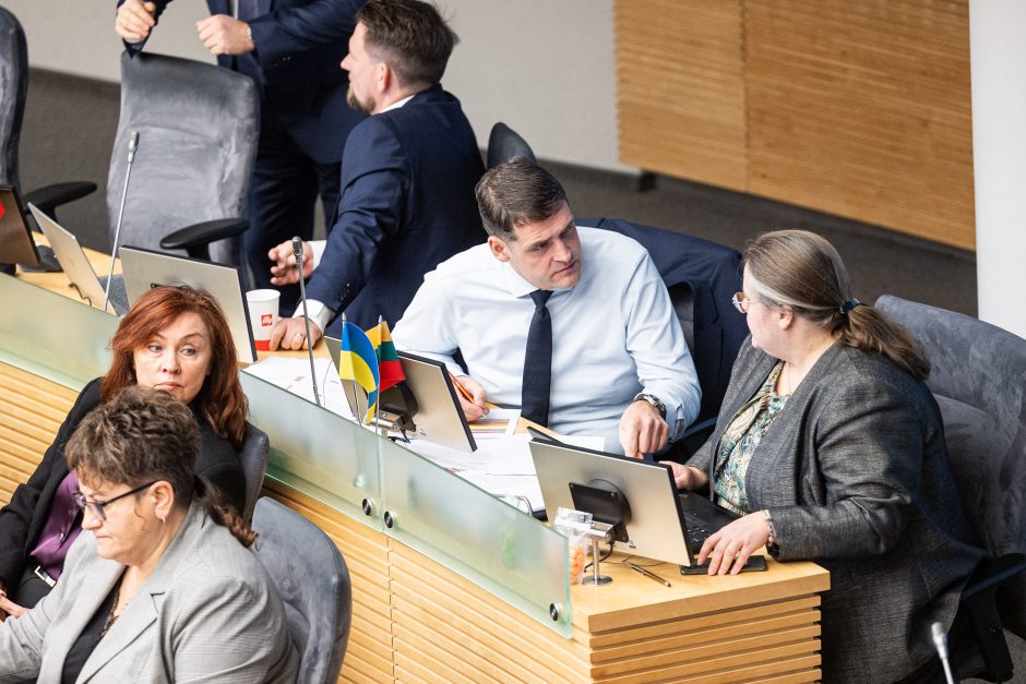 Seimas panaikino R. Žemaitaičio teisinę neliečiamybę