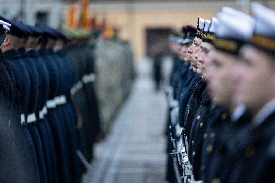 Iškilminga ceremonija: Kasčiūnas Šakalienei perleido vadovavimą KAM