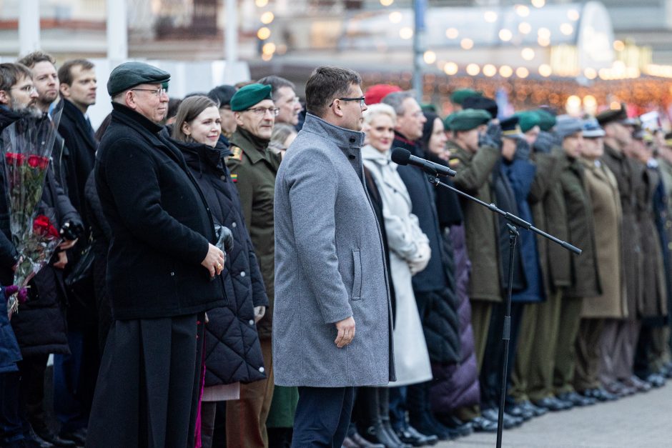 Iškilminga ceremonija: Kasčiūnas Šakalienei perleido vadovavimą KAM