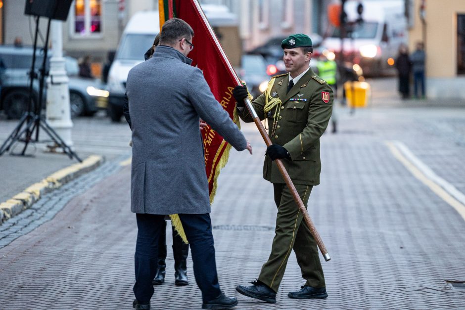 Iškilminga ceremonija: Kasčiūnas Šakalienei perleido vadovavimą KAM