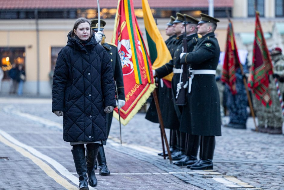 Iškilminga ceremonija: Kasčiūnas Šakalienei perleido vadovavimą KAM