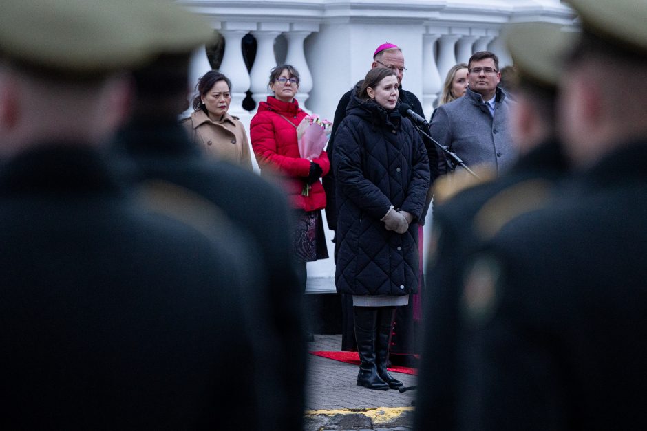 Iškilminga ceremonija: Kasčiūnas Šakalienei perleido vadovavimą KAM