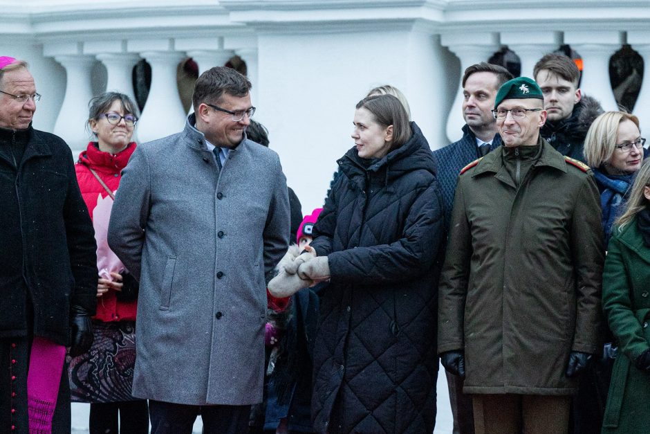 Iškilminga ceremonija: Kasčiūnas Šakalienei perleido vadovavimą KAM