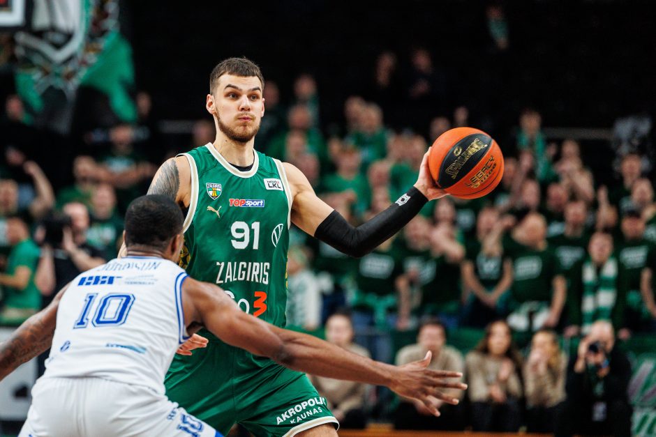 LKL rungtynėse Kaune susitiko Kauno „Žalgiris“ ir Klaipėdos „Neptūnas“